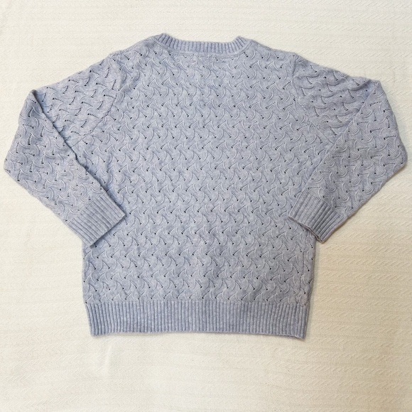 NWT STITCH FIX Cotton Emporium Callen V Neck Light purple/periwinkle Sweater XXL - Picture 11 of 11